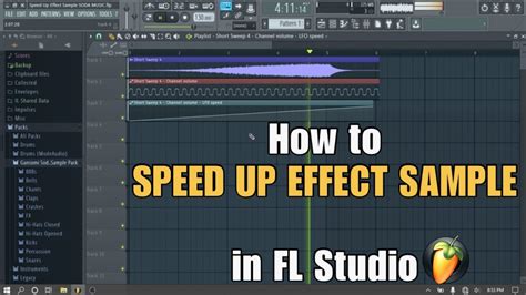 fl studio speed up sample.